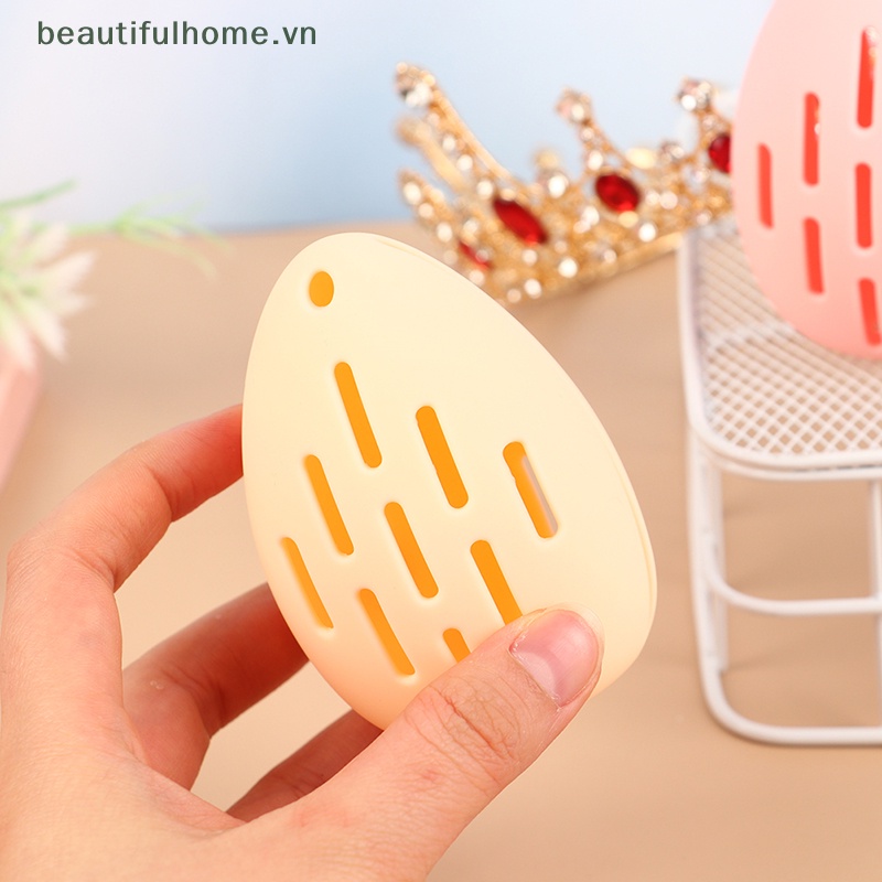 BEAUTY BLENDER 1 Giá Đỡ Mút Trang Điểm Bằng Silicone Thân Thiện Với Môi Trường Nhiều Lỗ Tiện Dụng