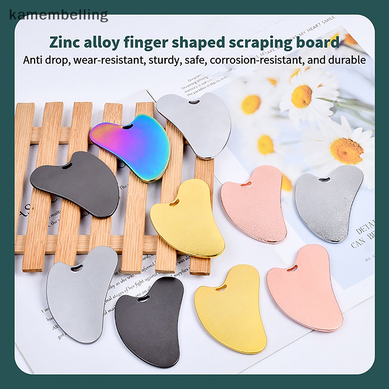 1 Dụng Cụ Mát Xa Gua Sha Bằng Kim Loại Chất Lượng Cao