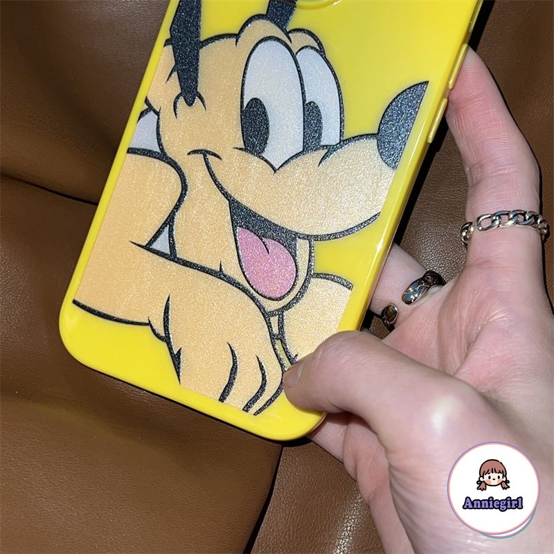 Ốp Điện Thoại TPU Mềm Trong Suốt In Hình Chú Cún Tai To Cho IPhone 11 14 Pro Max 13 Pro Max 12 X XS XR 7 8 Plus