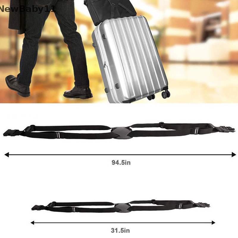 Dây Đai Cố Định Hành Lý Co Giãn Có Thể Điều Chỉnh Tiện Dụng