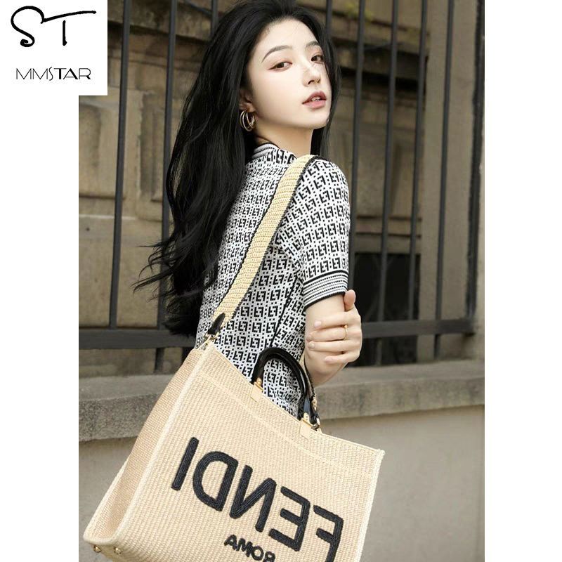 Áo Thun Lụa Lạnh Tay Ngắn Thời Trang Mùa Hè Dành Cho Nữ