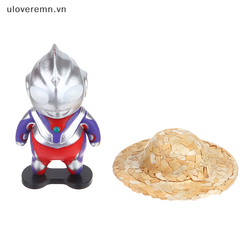 1 Bộ Đồ trang trí Ultraman Phiên Bản Q 9cm Trang Trí Xe Hơi