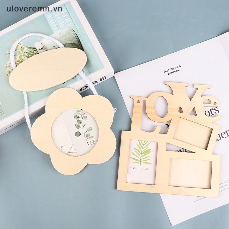 1 Khung Hình Hoa Trắng Trang Trí Nhà Cửa DIY