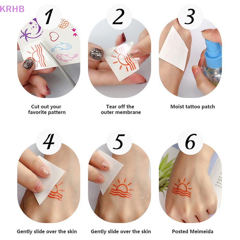 Hình Xăm Dán Tạm Thời Chống Nước Độc Đáo Mới