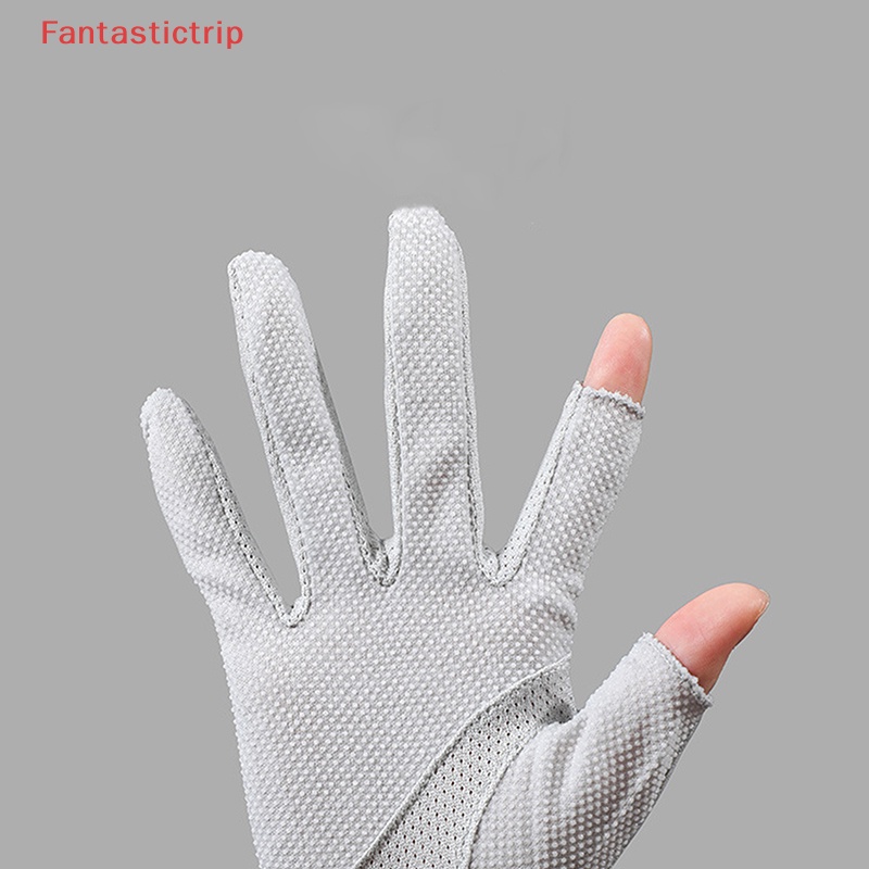 1 Đôi Găng Tay Lái Xe Mỏng Thoáng Khí Chống Tia UV Có Thể Chạm Màn Hình Cảm Ứng Mới