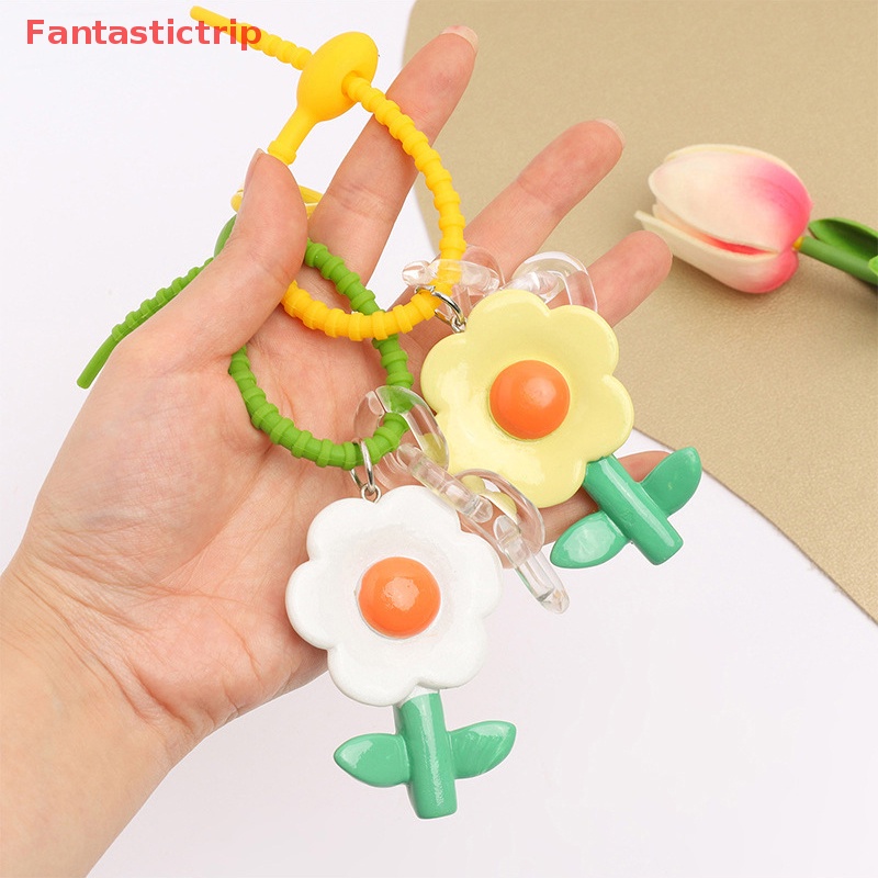 1 Móc Khóa Hình Bông Hoa Chống Thấm Nước Mới