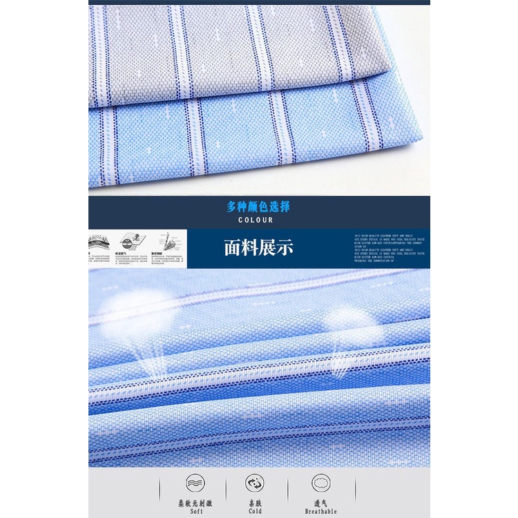 Áo polo Giả Lụa Mát Tay Ngắn Dáng Rộng Thoáng Khí Thời Trang Mùa Hè Cho Nam