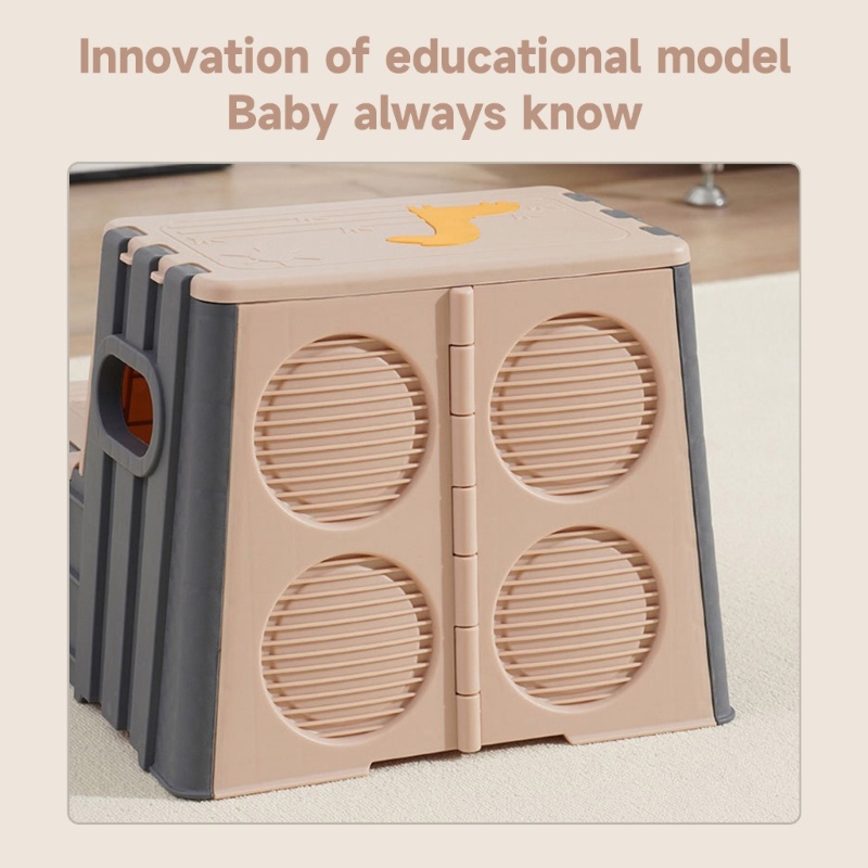 QQ Ghế Đẩu 2 Bậc Gấp Gọn Chống Trượt Cho Bé