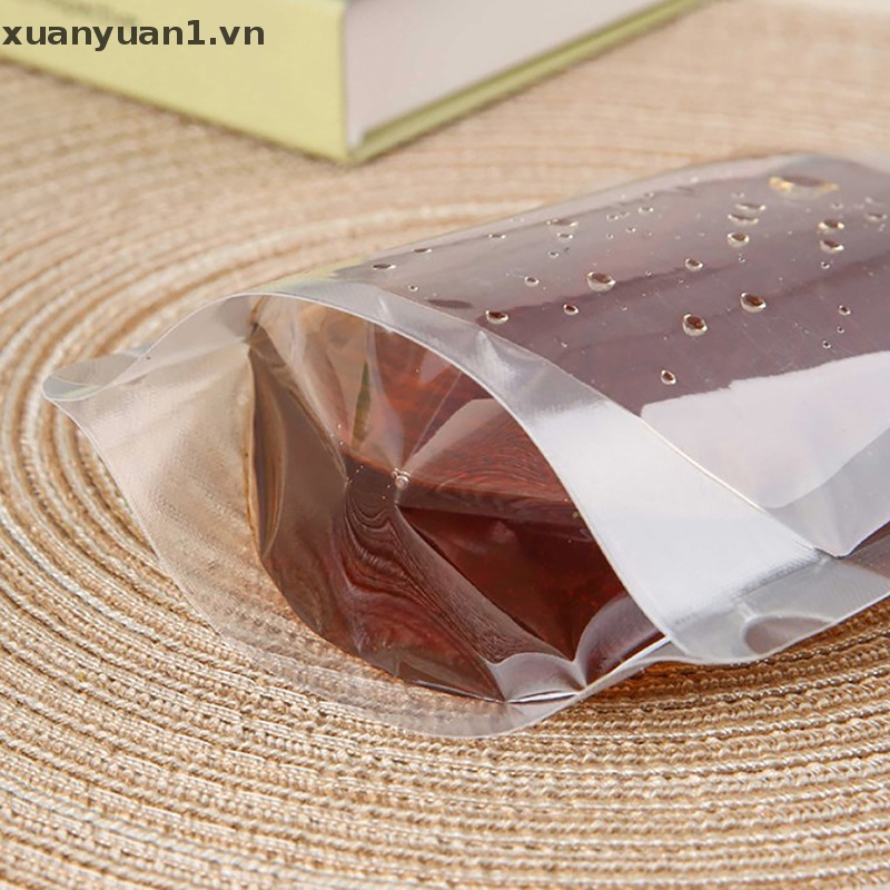 Set 10 Túi Nhựa Trong Suốt Đựng Đồ Uống Tiện Lợi