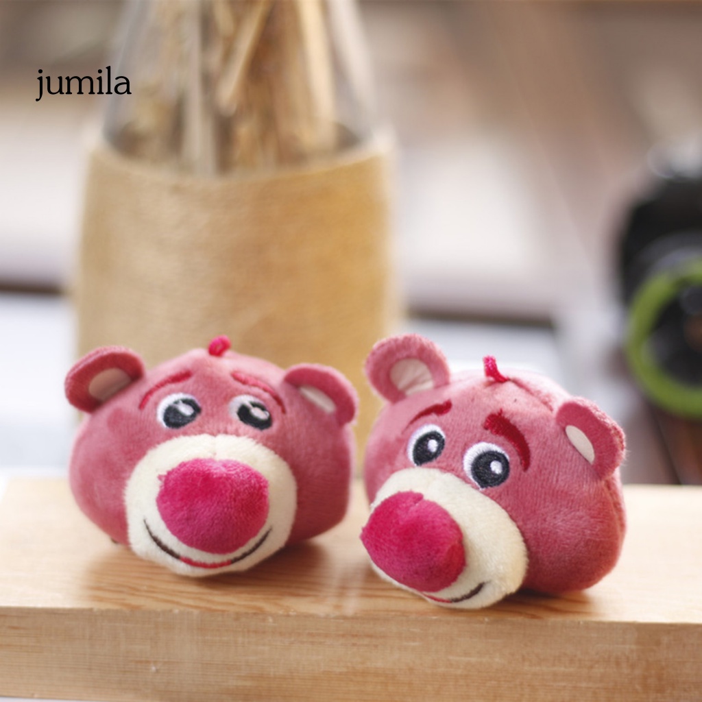 Gấu Nhồi Bông 10cm Treo Móc Khóa Trang Trí Dễ Thương