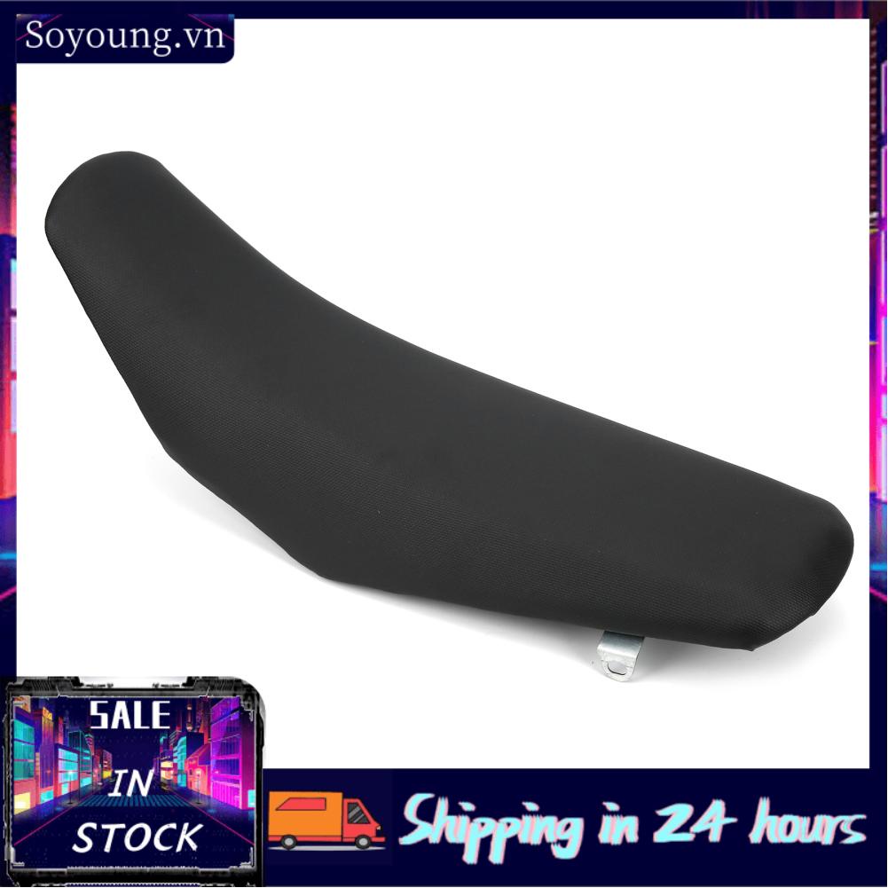 Soyoung Motorcycle Seat Assembly  Black Motorcycle Seat  Fit for Honda CRF110 CRF110F 2013‑2016 Dirt Bike Motorcycle Seat