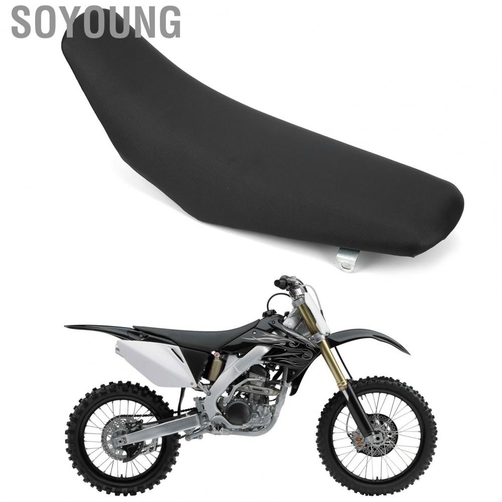 Soyoung Motorcycle Seat Assembly  Black Motorcycle Seat  Fit for Honda CRF110 CRF110F 2013‑2016 Dirt Bike Motorcycle Seat