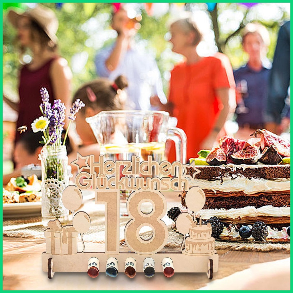 Ví Đựng Tiền 18 Lỗ In Chữ Tiếng Đức Độc Đáo Tiện Dụng