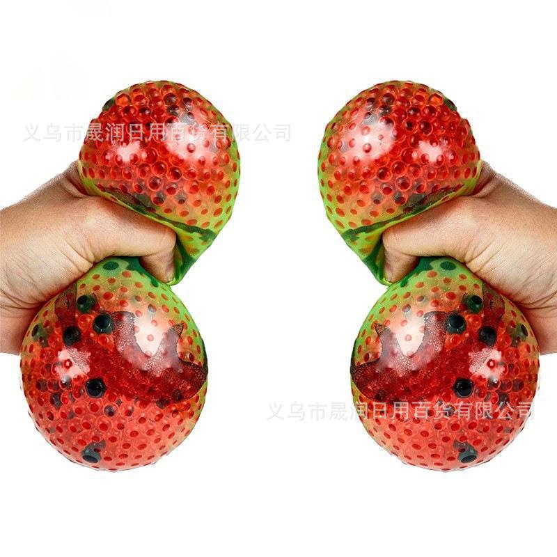 Đồ Chơi Xốp Squishy Giảm Stress Hình Miếng Dưa Hấu Dễ Thương Cho Bé
