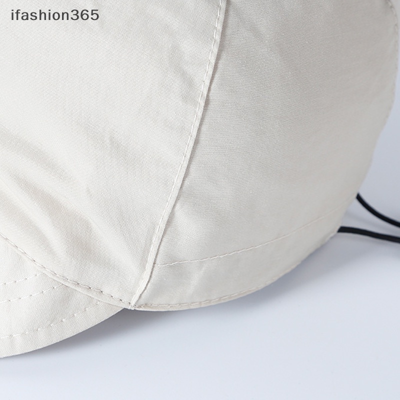 Mũ Tai Bèo Vành Rộng Chống Nắng Có Thể Điều Chỉnh Và Dây Rút ifashion365