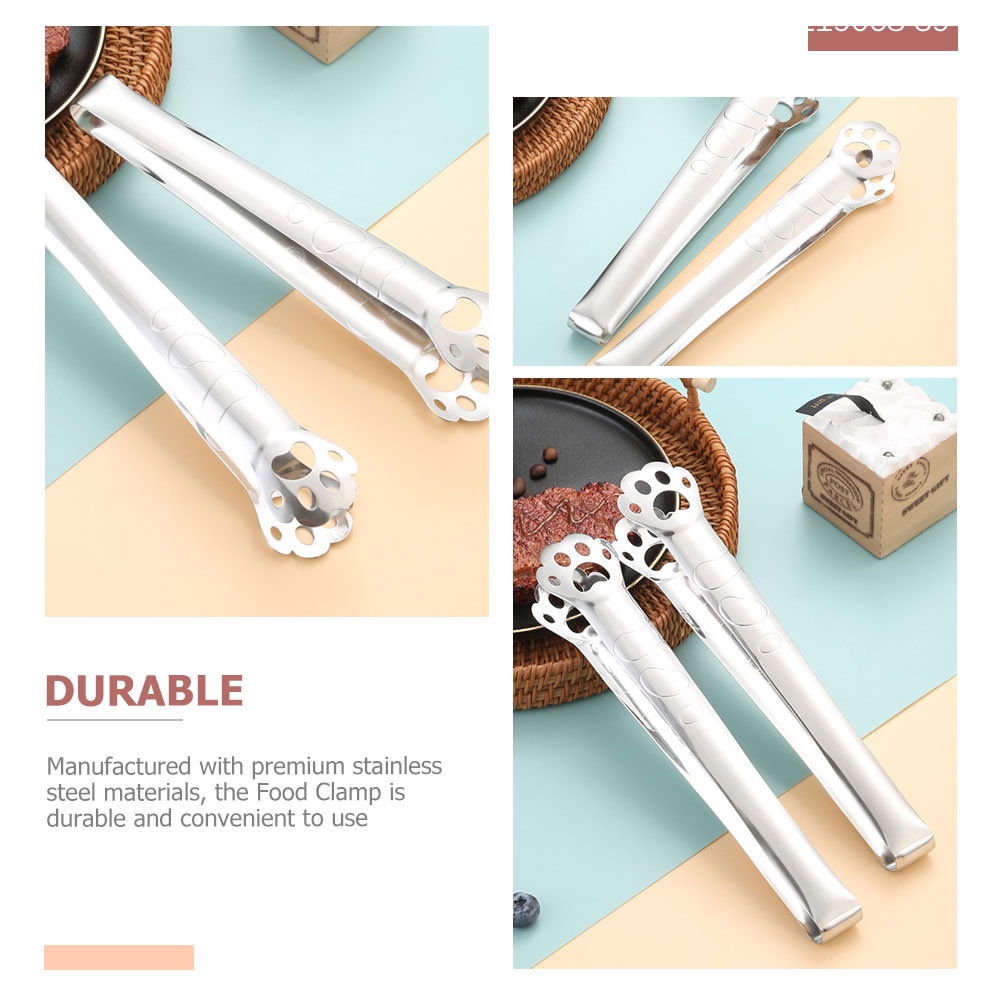 Set 2022 Kẹp Gắp Thức Ăn Mini Bằng Thép Không Gỉ