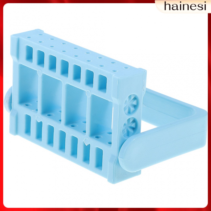 Giá Đỡ Mũi Khoan Móng Tay 16 Lỗ Bằng Acrylic Có Thể Gập Lại Tiện Lợi