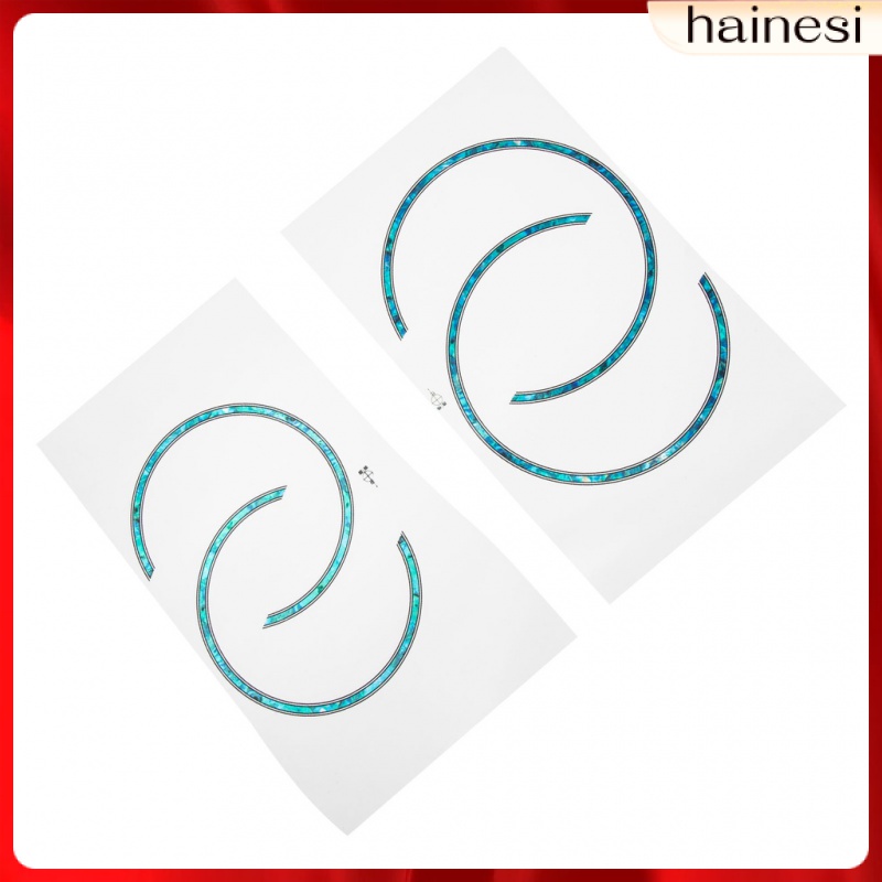 Set 4 Miếng Dán Viền Lỗ Âm Thanh Cho Đàn Guitar