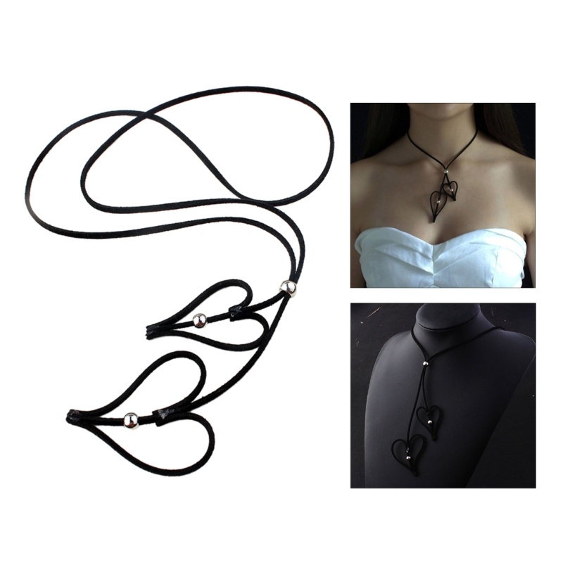 Mojito Vòng Cổ Choker Dây Nhung Mặt Trái Tim Lớn Thời Trang Quyến Rũ