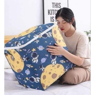 Sét 2 hộp vải đựng đồ đa năng