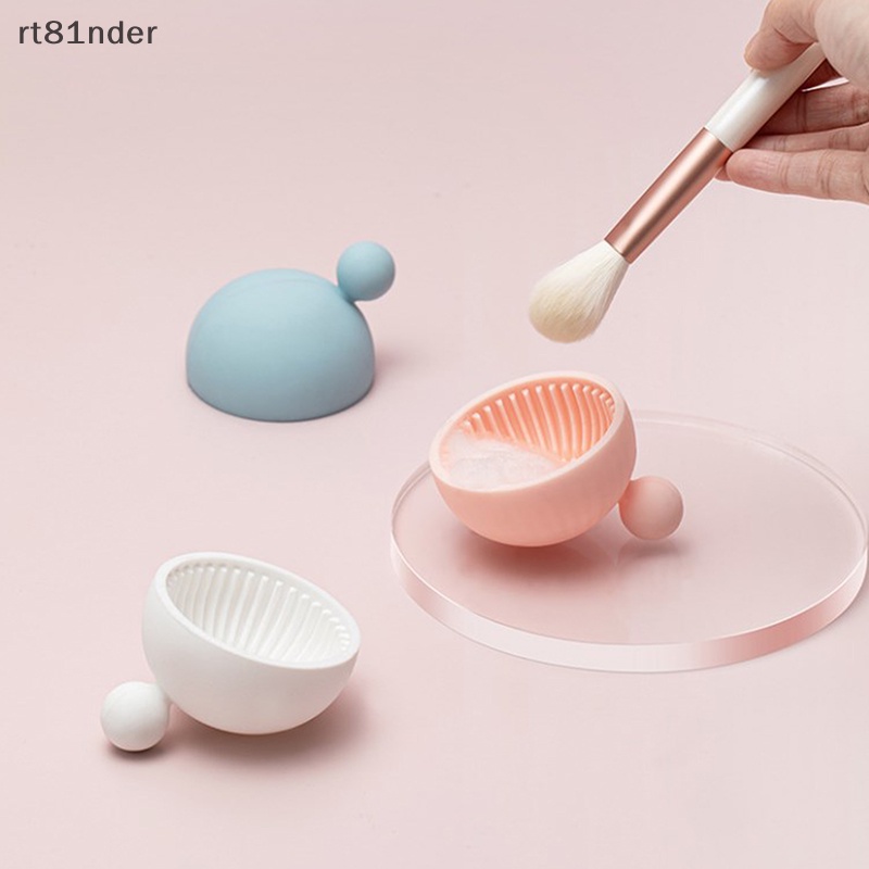 Rt Miếng Silicone Vệ Sinh Cọ Trang Điểm Chuyên Dụng
