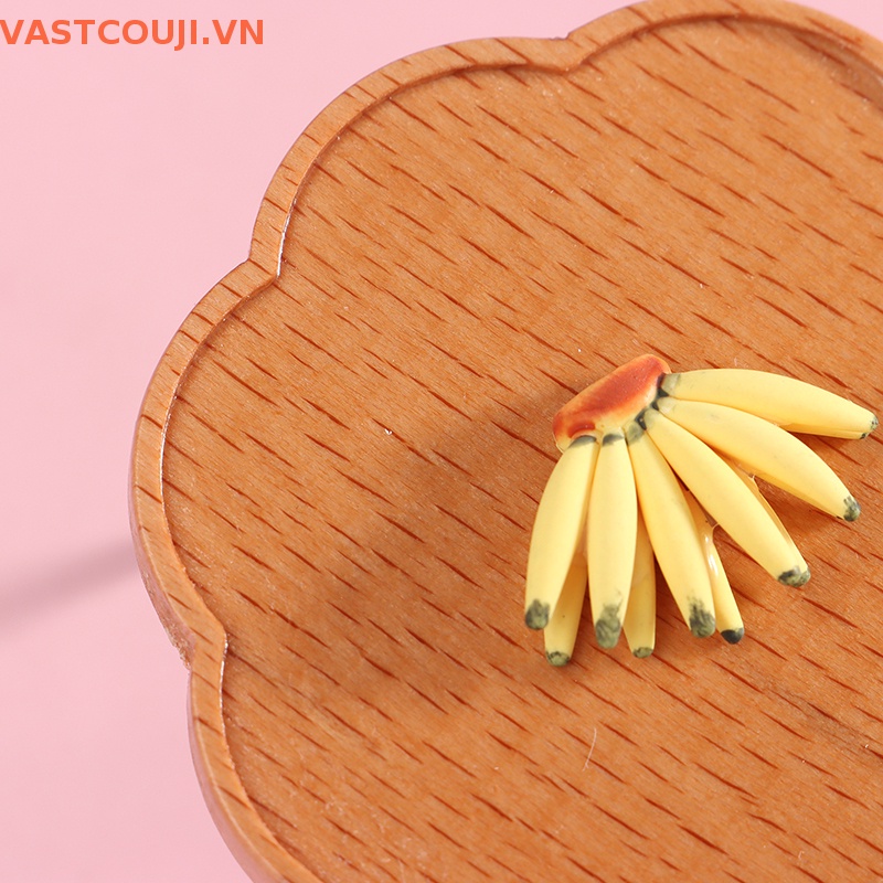 Mô Hình Quả Chuối VASTJI 1Bunch Tỉ Lệ 1: 12 Trang Trí Nhà Búp Bê