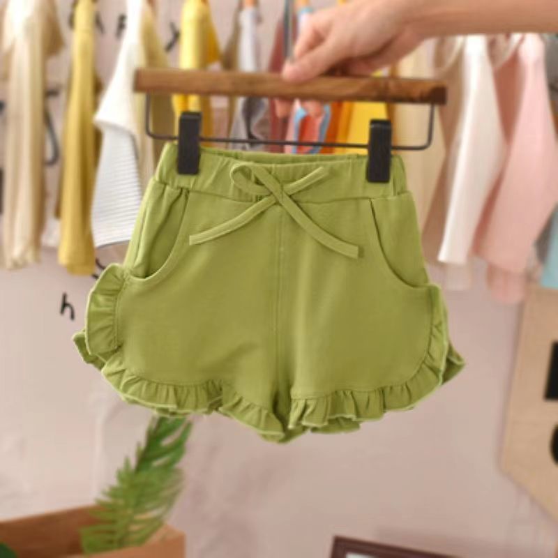 Quần Short Dáng Rộng Phong Cách Thời Trang Mới 2022 Cho Bé Gái 18II