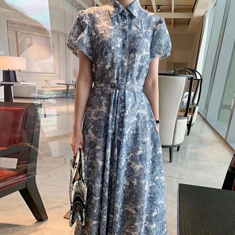 Đầm Ôm Eo Tay Phồng Phối Ren Phong Cách Hàn Quốc Thời Trang Mùa Hè Xinh Xắn Cho Nữ