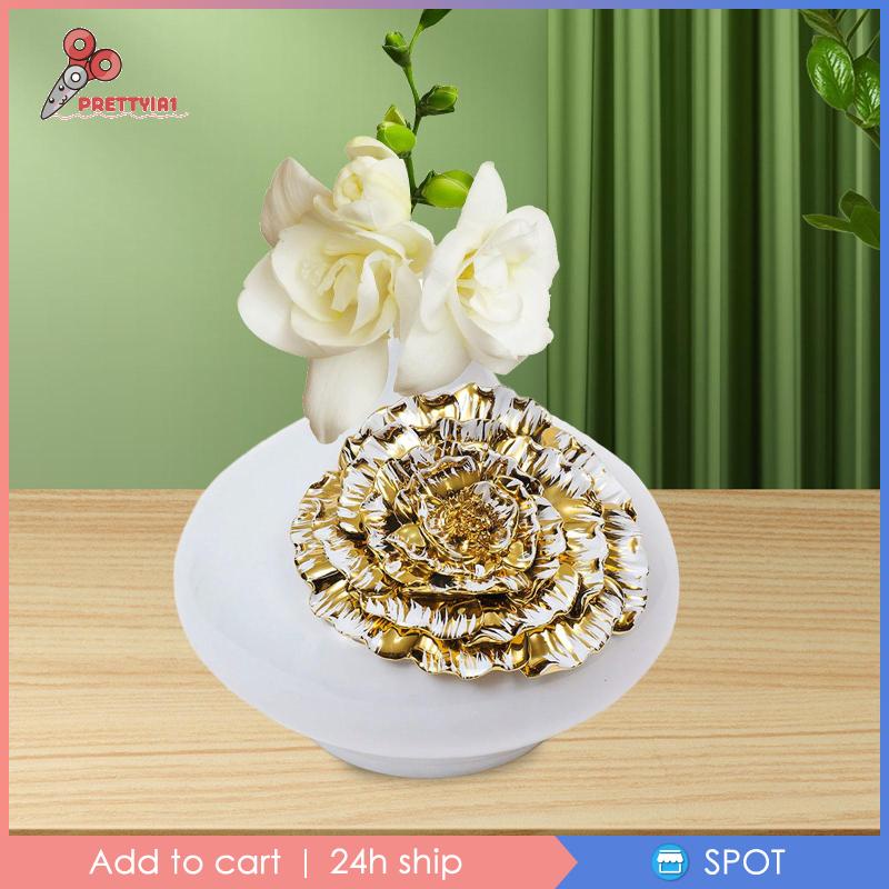 [Prettyia1] Giá Đỡ Chậu Hoa Bằng Gốm Trang Trí Ban Công / Phòng Ngủ / Tiệc Tùng