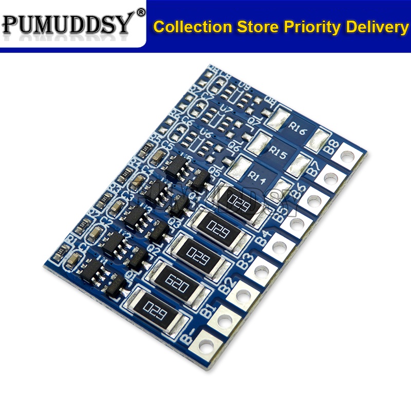 Bảng Mạch Cân Bằng Sạc Pin Lithium 3S 4S 5S 6S 7S 8S BMS 18650