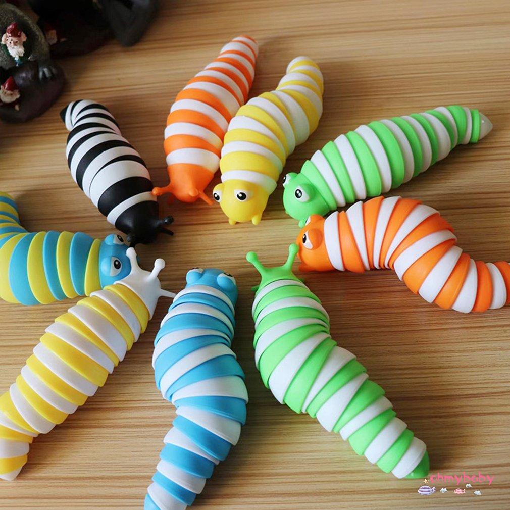 [InStock] 3D Fidget Sên Sáng Tạo Đồ Chơi Giải Tỏa Căng Thẳng Đại Dương Mô Hình Động Vật Khớp Nối Thực Tế Côn Trùng Quà Tặng Sinh Nhật Cho Trẻ Em [Z/1]