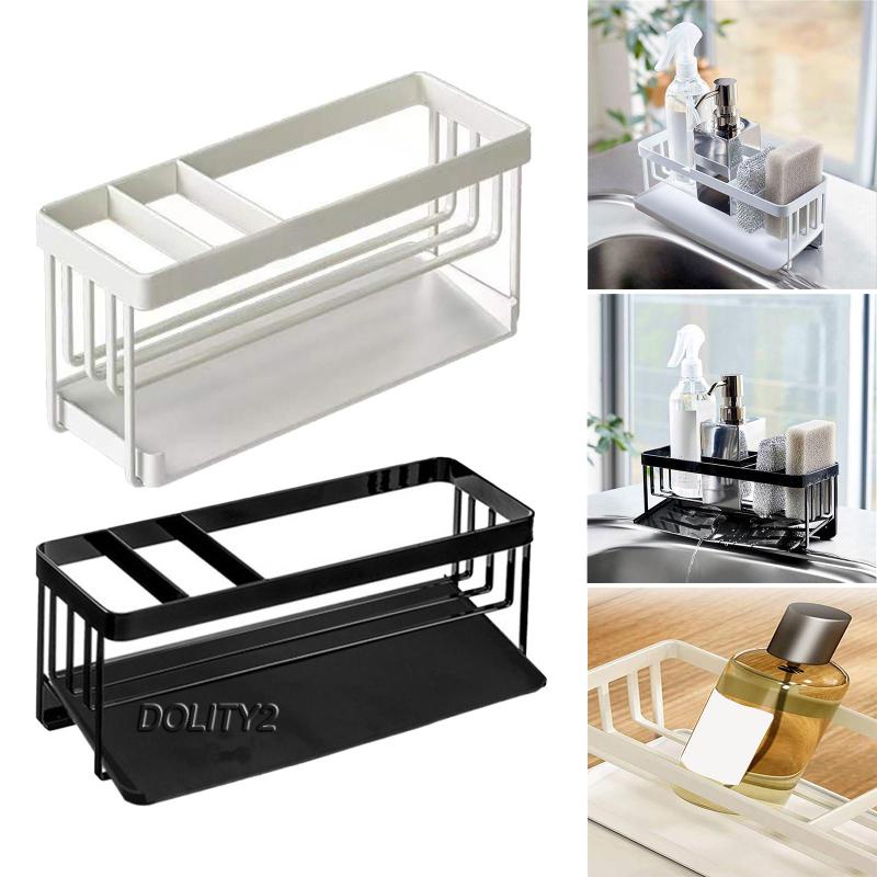 Set 2 Giá Đỡ Bằng Thép Carbon Dùng Để Đựng Xà Phòng / Cọ Rửa