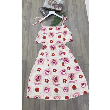 ĐẦM TOLE GẤU DÂU (L-XL-XXL)