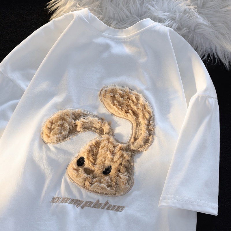 Áo Thun Tay Ngắn Chất Liệu 100% Cotton Cao Cấp Thời Trang Theo Phong Cách Hàn Quốc Cho Nữ