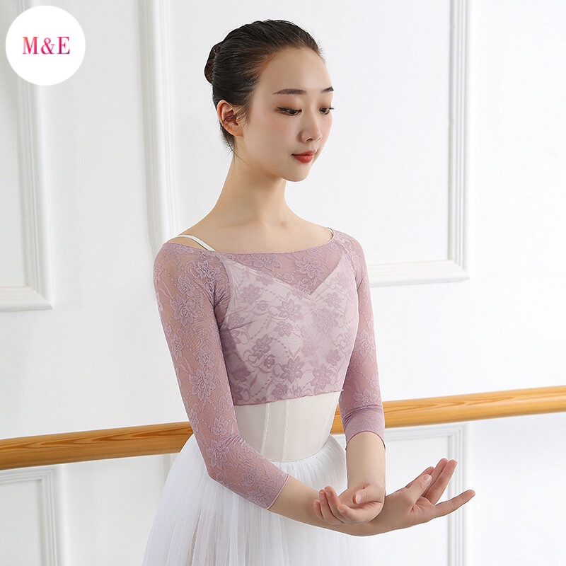 Trang Phục Múa Ba Lê Dáng Ngắn Phối Lưới Một Mảnh Phong Cách Mùa Hè 2023 Mới