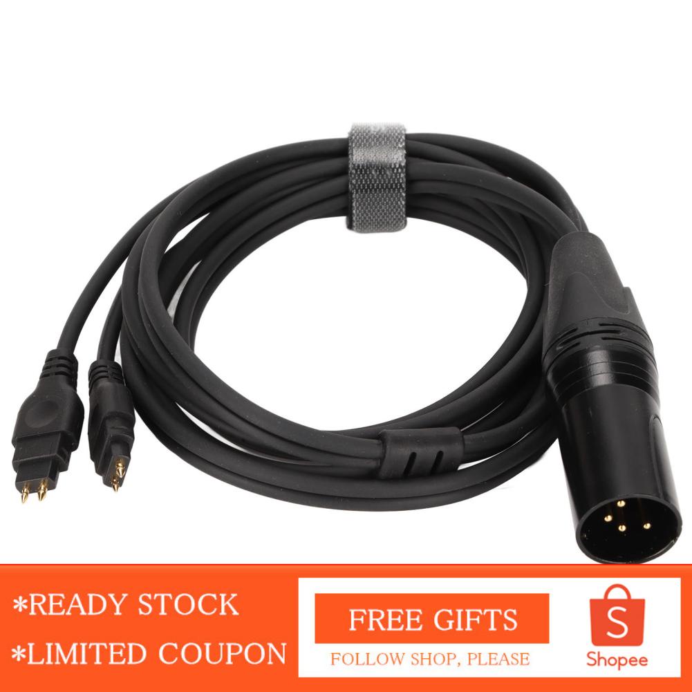 Alwaysonline HD650/600/580/660S/58X/565/545/535 Headphone Cable 4 Pin XLR Male