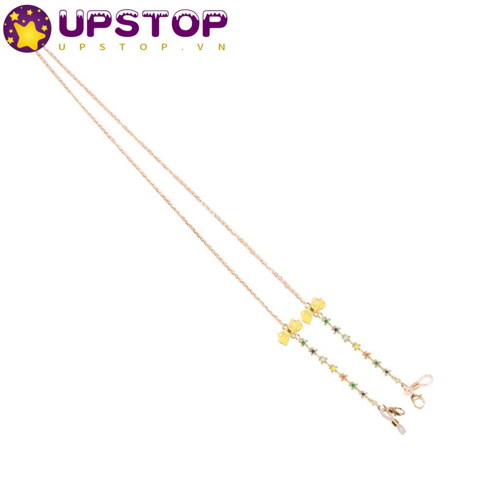 Dây Xích Giữ Mắt Kính Hình Nơ Nhiều Màu Sắc Cho Nữ Giá Đỡ