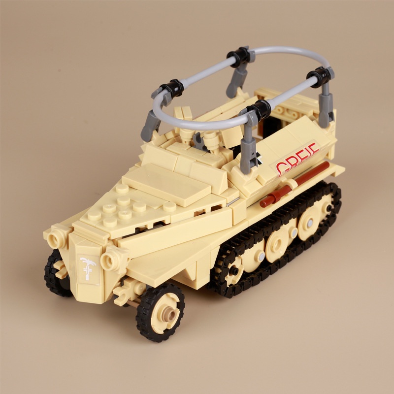Đồ Chơi Lego Lắp Ráp Xe Tăng Quân Đội Đức Cỡ Nhỏ