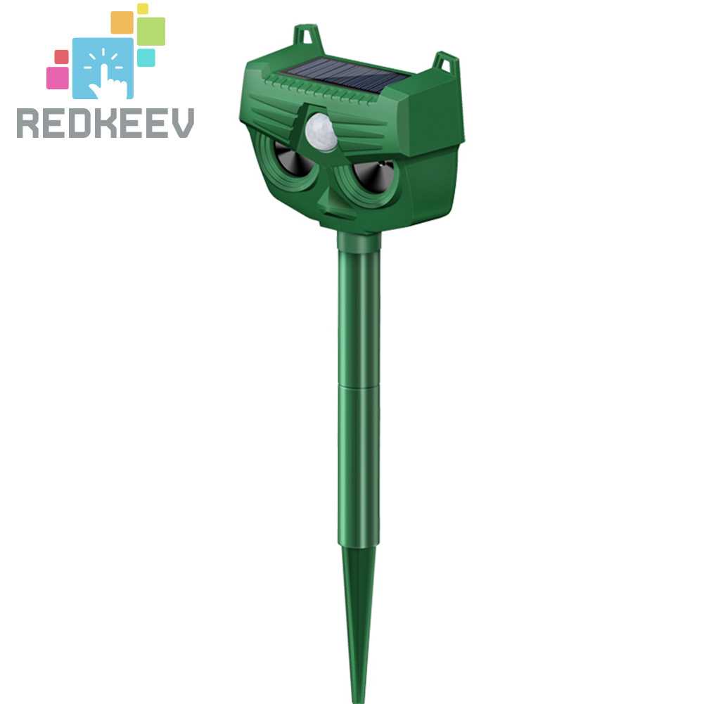 Máy Đuổi Chim Bằng Sóng Siêu Âm 1800mAh Tiện Dụng Cho Sân Vườn / Nông Trại