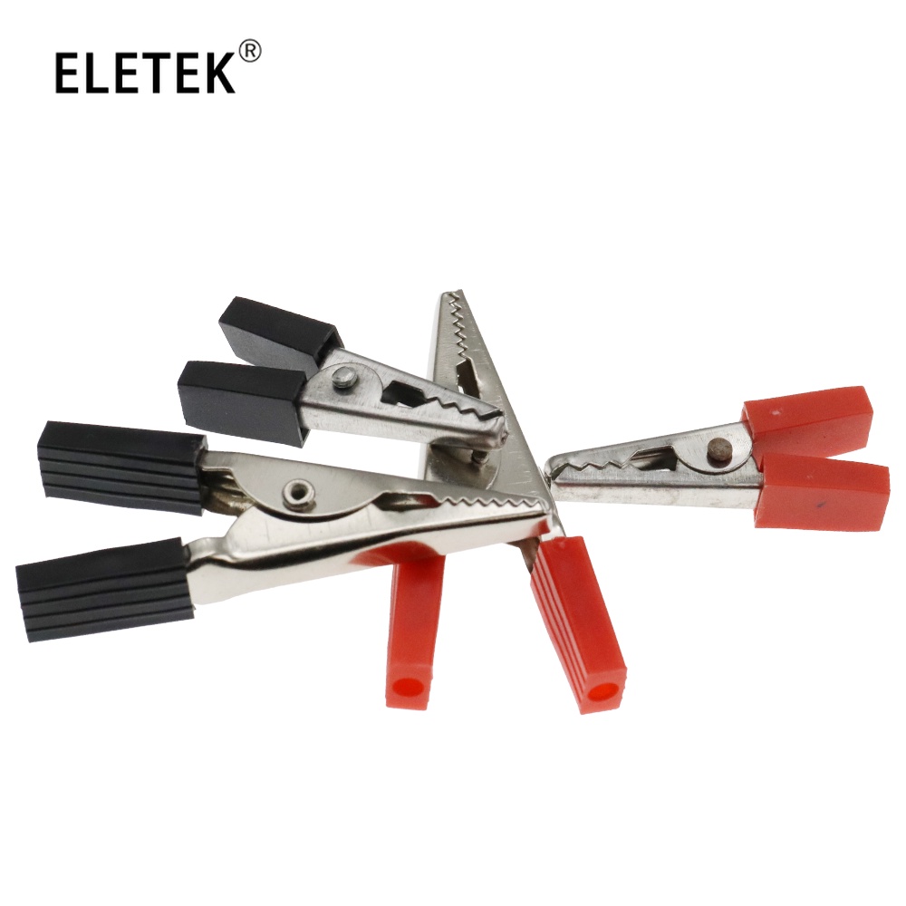 Set 10 Kẹp Cá Sấu Cách Điện Chuyên Dụng 35 / 50MM