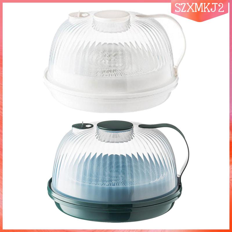 Nồi Hấp 2 Tầng Có Nắp Đậy Sử Dụng Cho Lò Vi Sóng