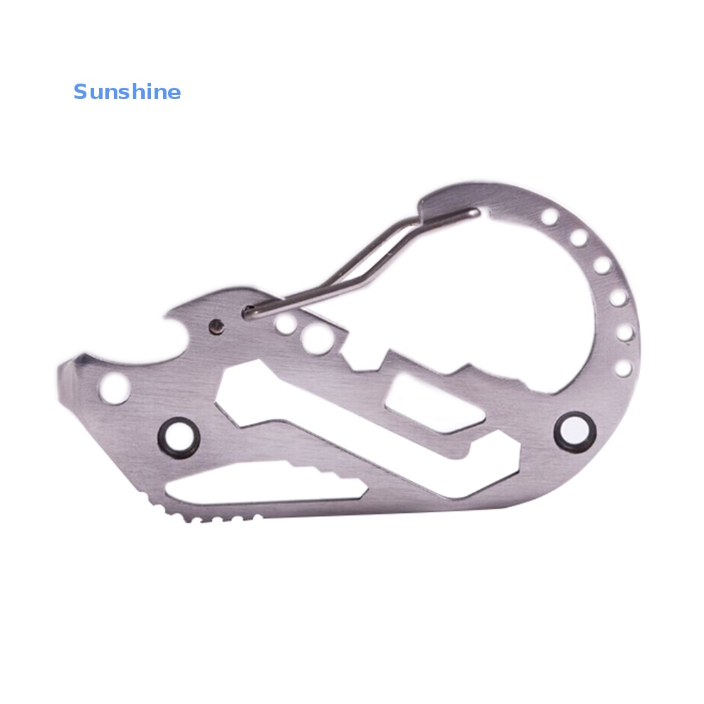 Móc Chìa Khóa Bằng Thép Không Gỉ Đa Năng Tiện Dụng