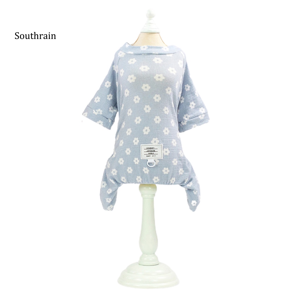 Áo Thun Cotton Bốn Ống Cho Thú Cưng