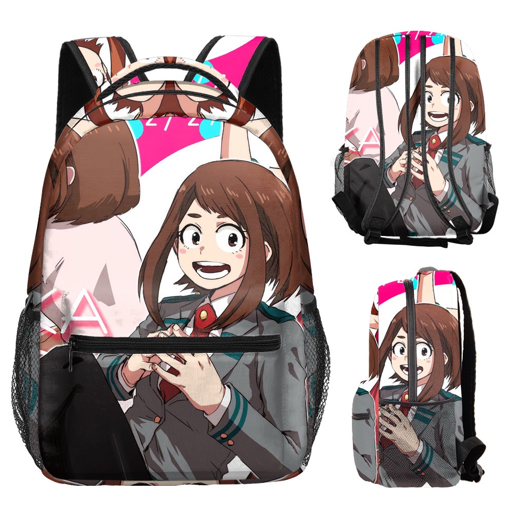 Balo Cỡ Lớn Thoáng Khí In Họa Tiết My Hero Academia Thời Trang Cho Nam Và Nữ