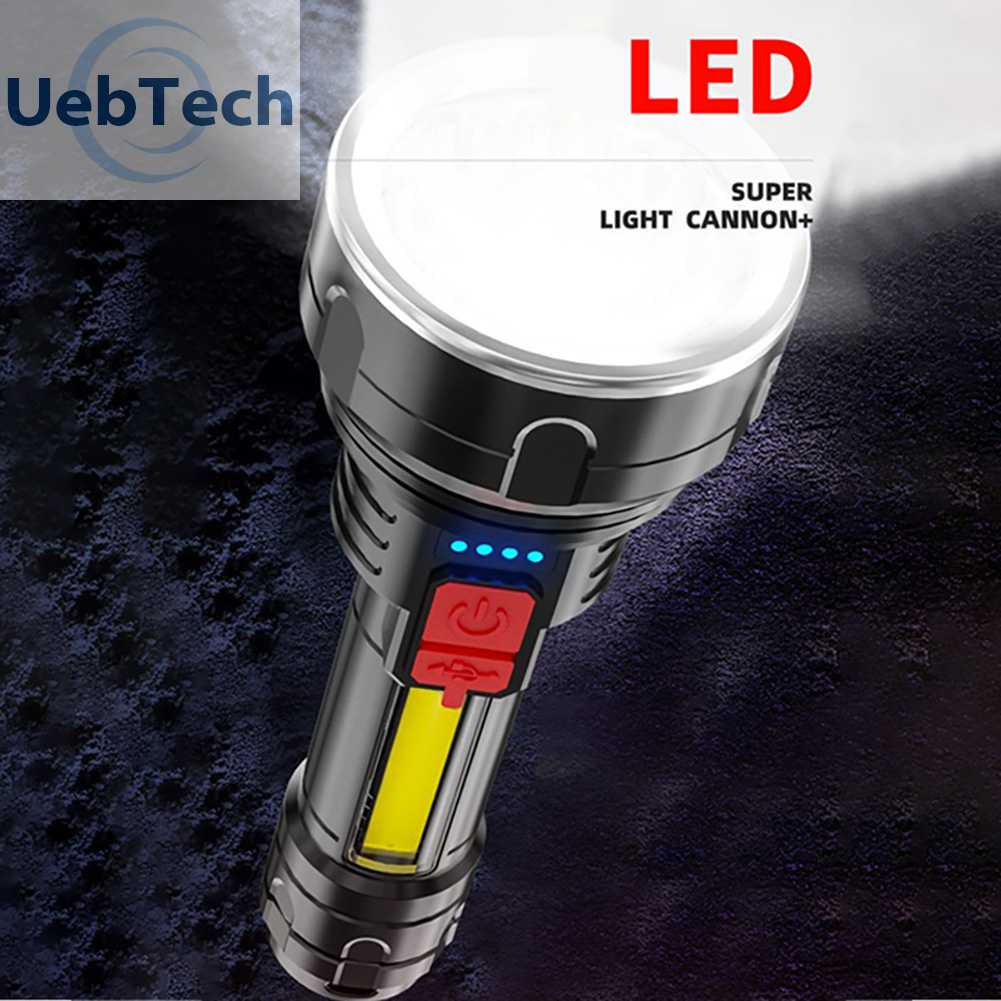 Đèn Pin LED 350LM COB 4 Chế Độ Sáng Tiện Dụng