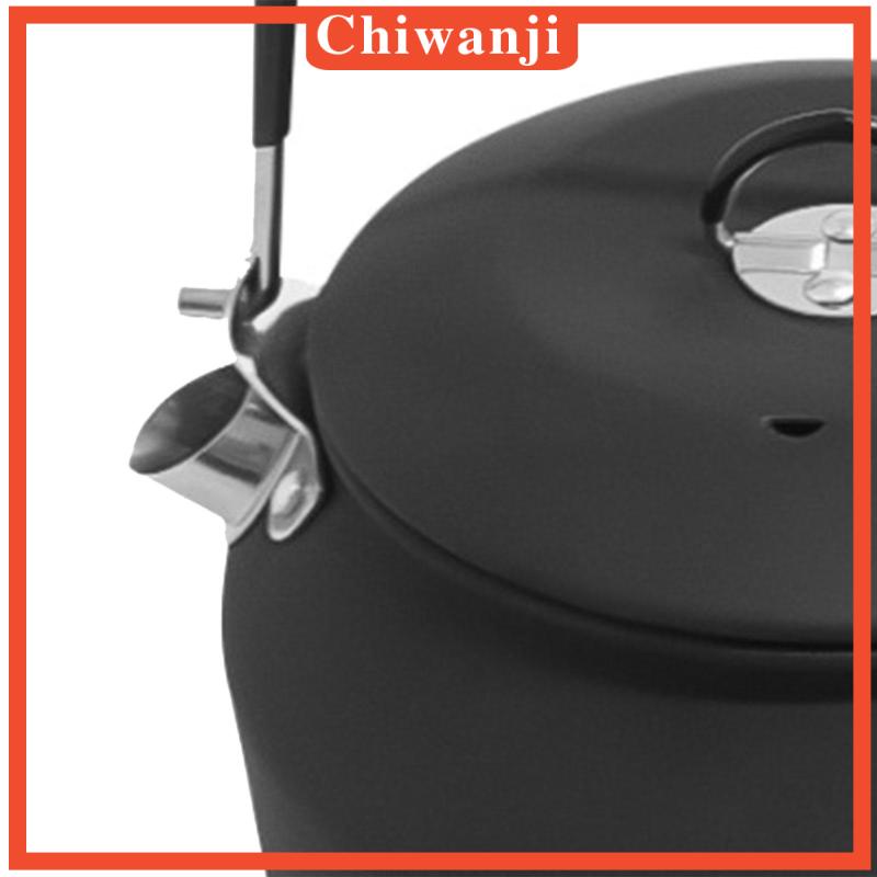 Ấm Đun Nước Siêu Nhẹ Bằng Thép Không Gỉ 1.1L Tiện Dụng Mang Theo Du Lịch Cắm Trại