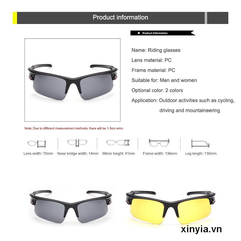 Kính Chống Nắng Không Gọng Phong Cách Thể Thao Thời Trang Cho Nam