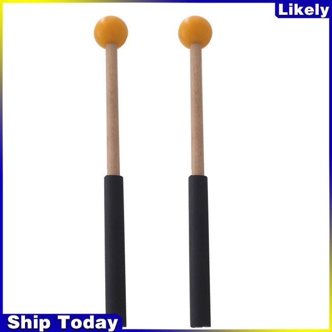 1 Cặp Dùi Trống Marimba Bằng Gỗ Có Tay Cầm Tiện Dụng