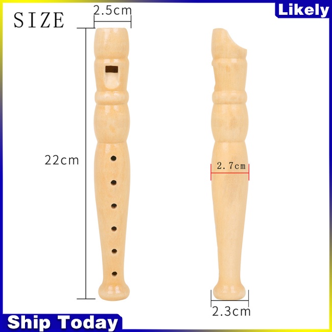 Kèn Clarinet Nhỏ 6 Lỗ Bằng Gỗ Dành Cho Người Mới Bắt Đầu