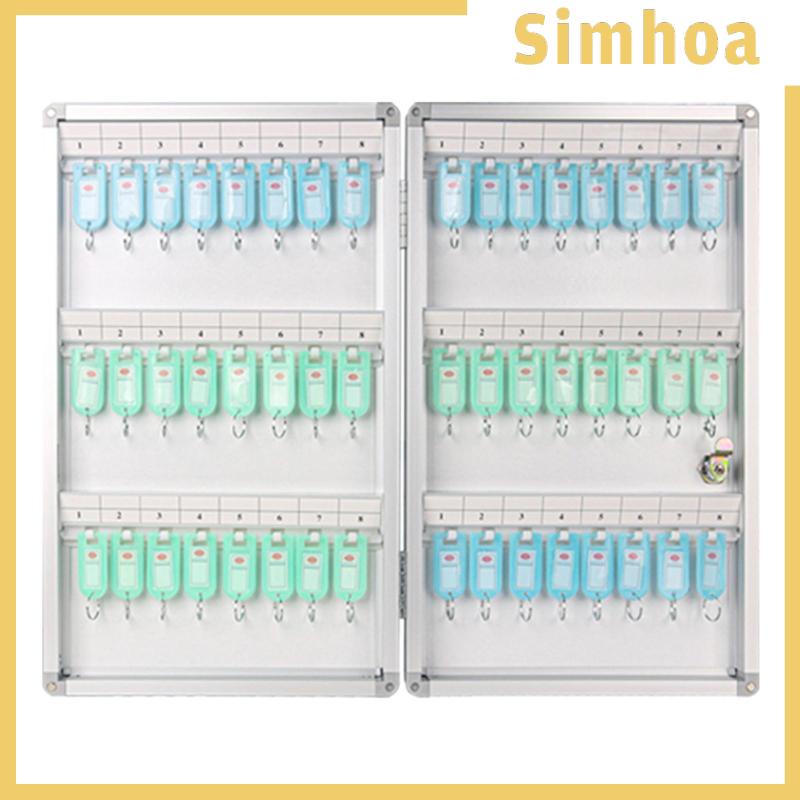 Tủ Đựng Chìa Khóa 48Keys Bằng Kim Loại Gắn Tường Tiện Dụng Cho Nhà Cửa / Văn Phòng